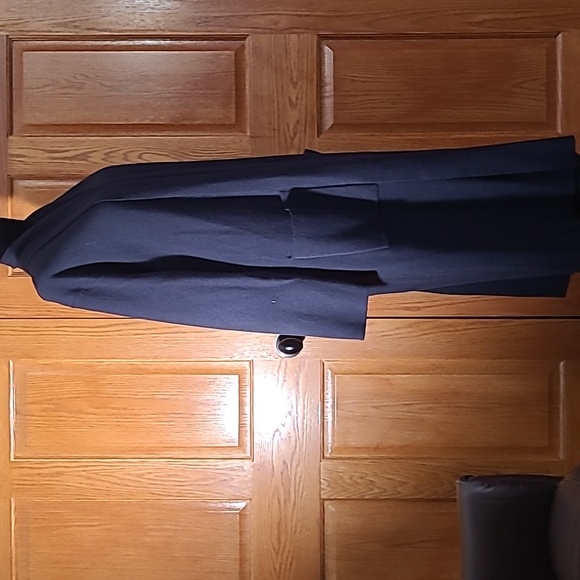 MAXSPORT CARDIGAN long sleeve, side pockets, closure free size LG, navy blue - Picture 6 of 10